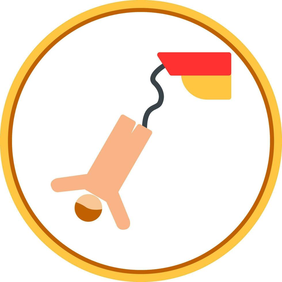 Bungee jumping Vector Icon Design