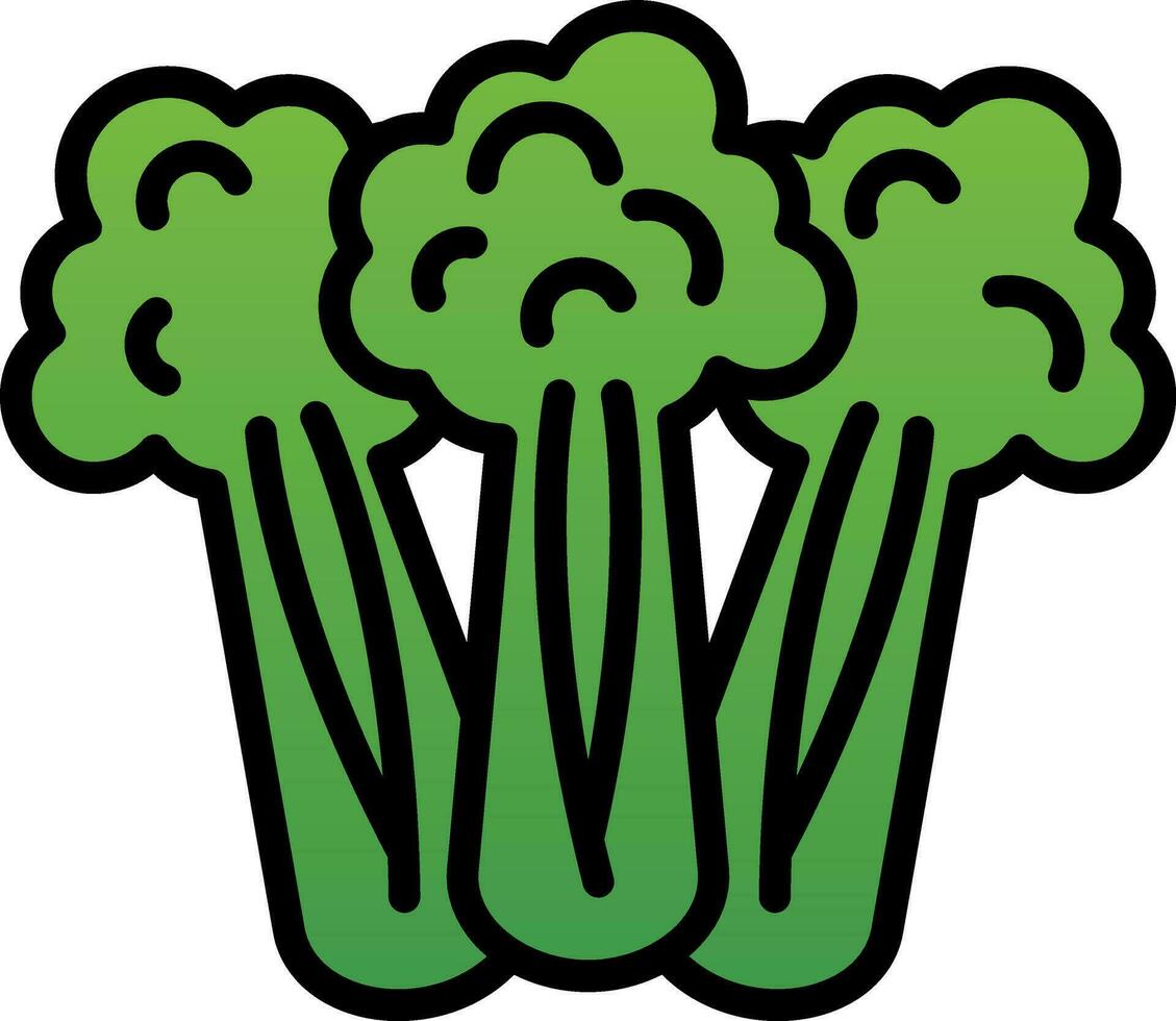 Celery Vector Icon Design