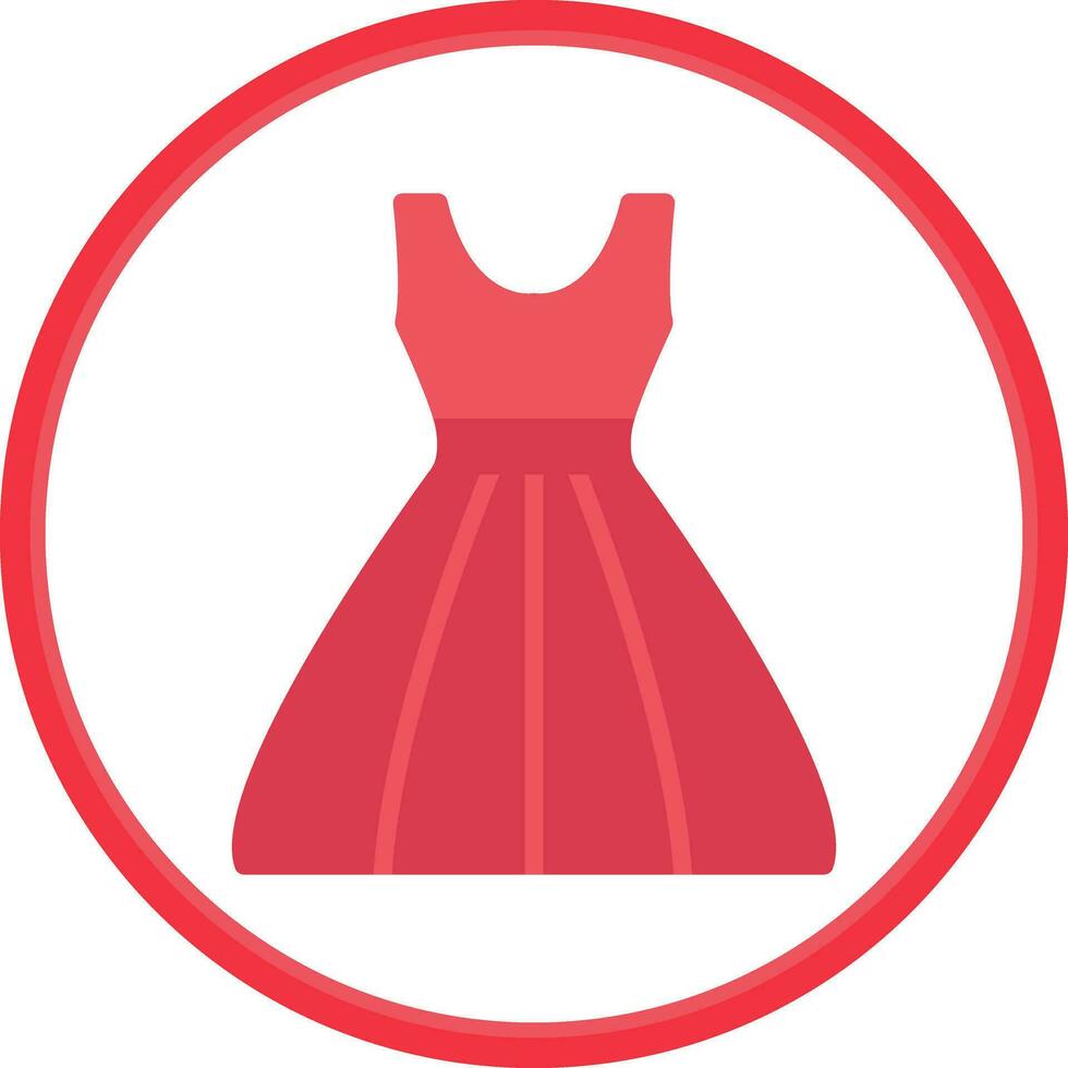 Dress Vector Icon Design