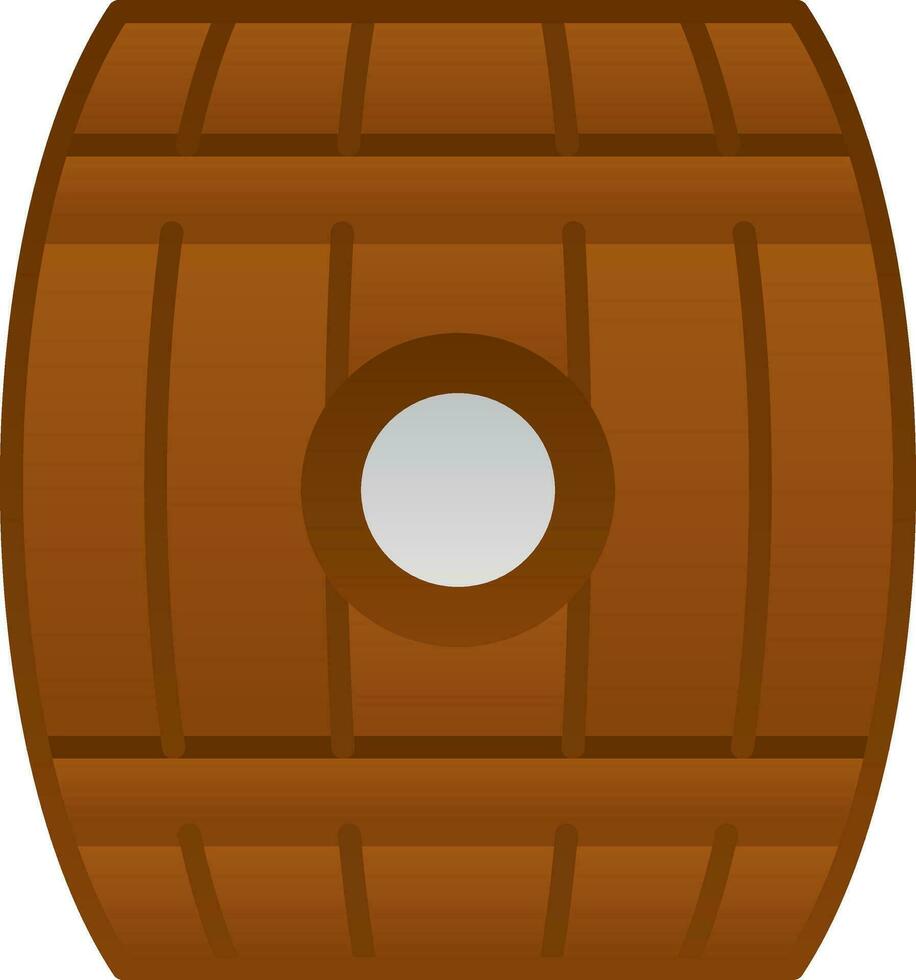 Barrel Vector Icon Design