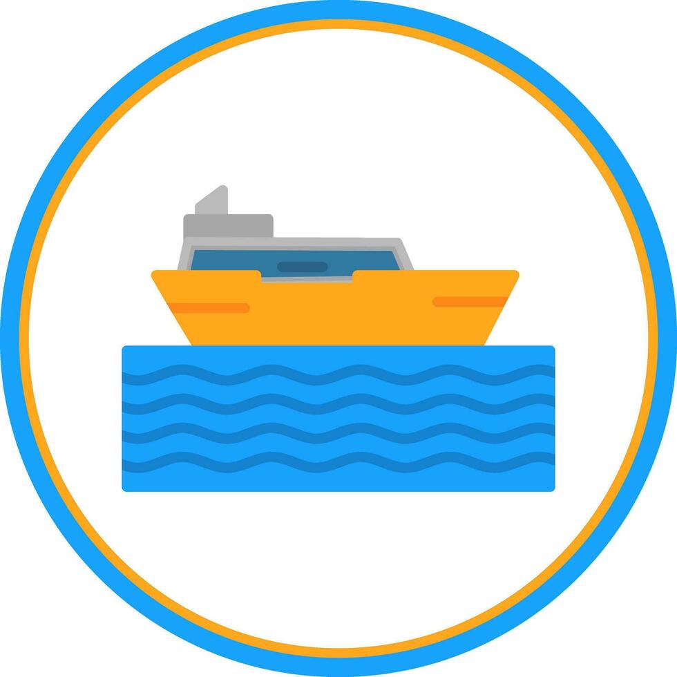 Cruise Vector Icon Design