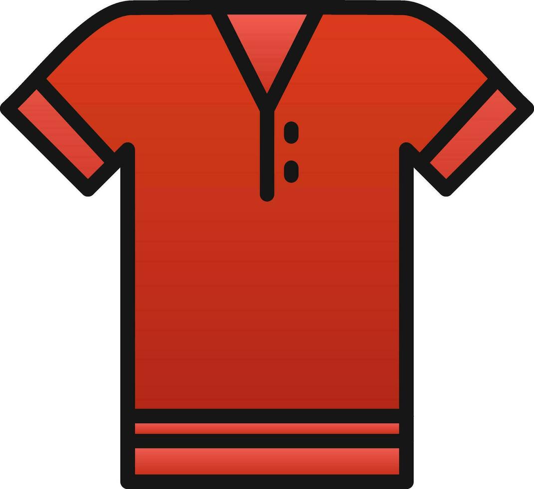 diseño de icono de vector de camisa