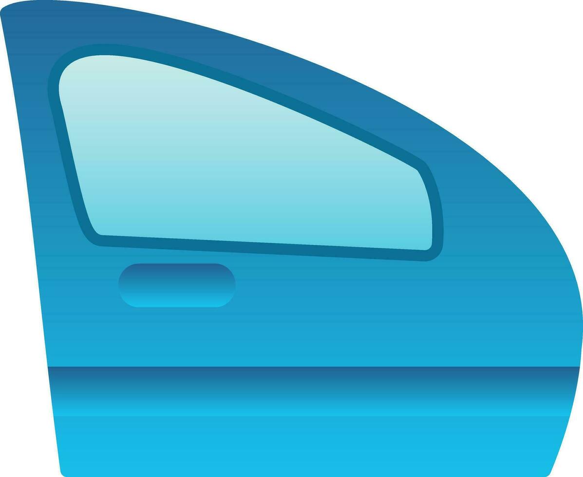 Car door Vector Icon Design