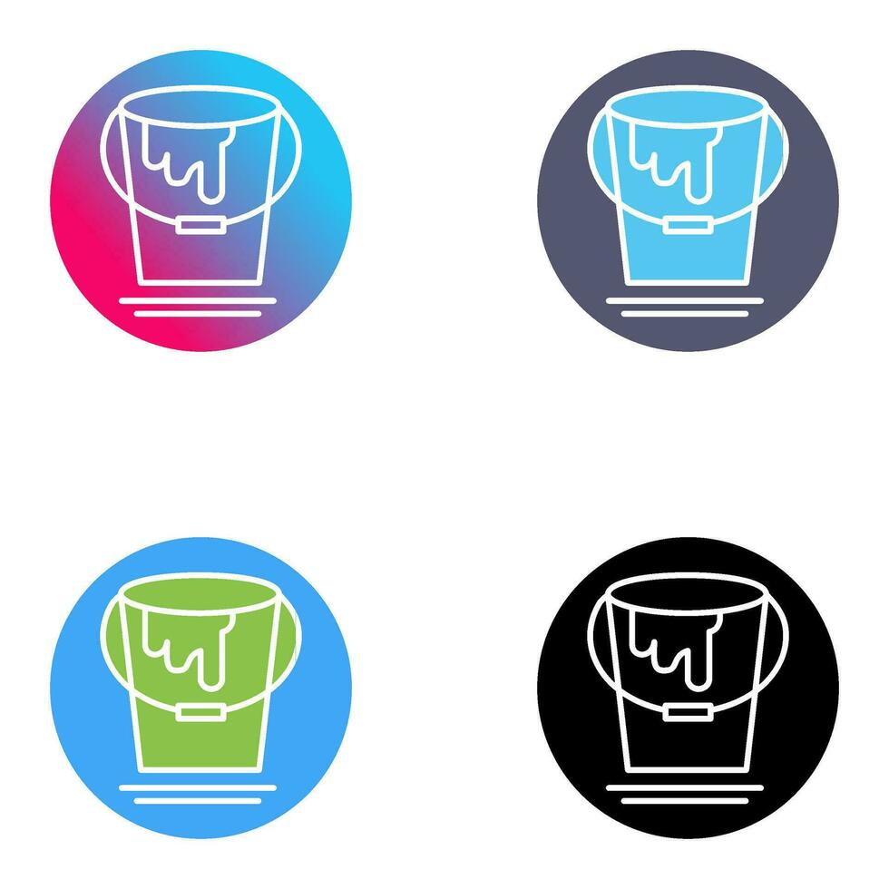 Paint Bucket Vector Icon