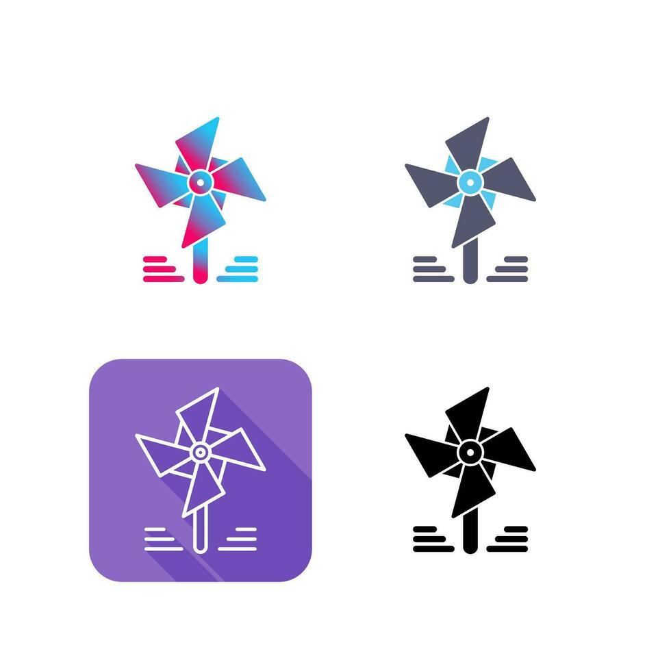 Pinwheel Vector Icon