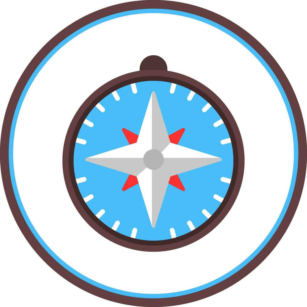 Compass Vector Icon Design