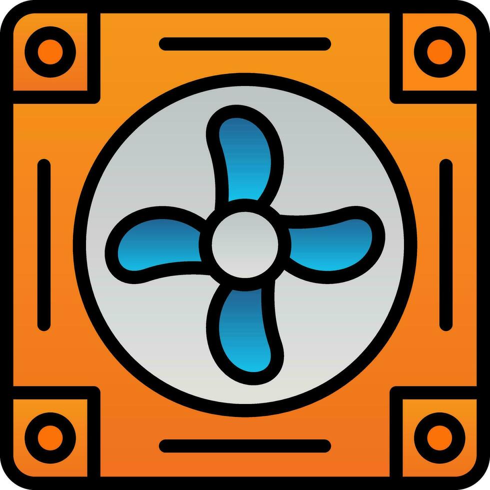 Cooler Vector Icon Design