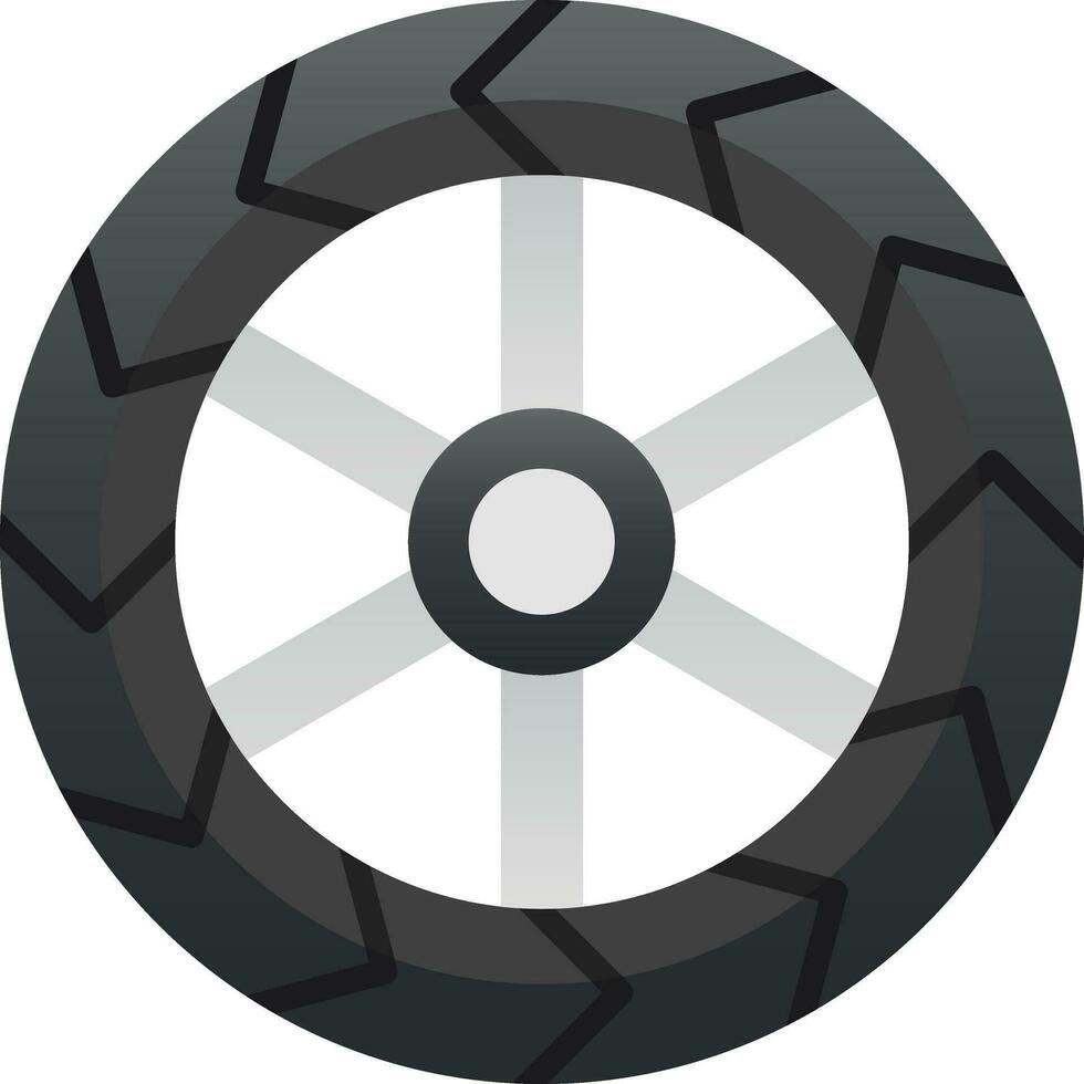 ruedas vector icono diseño