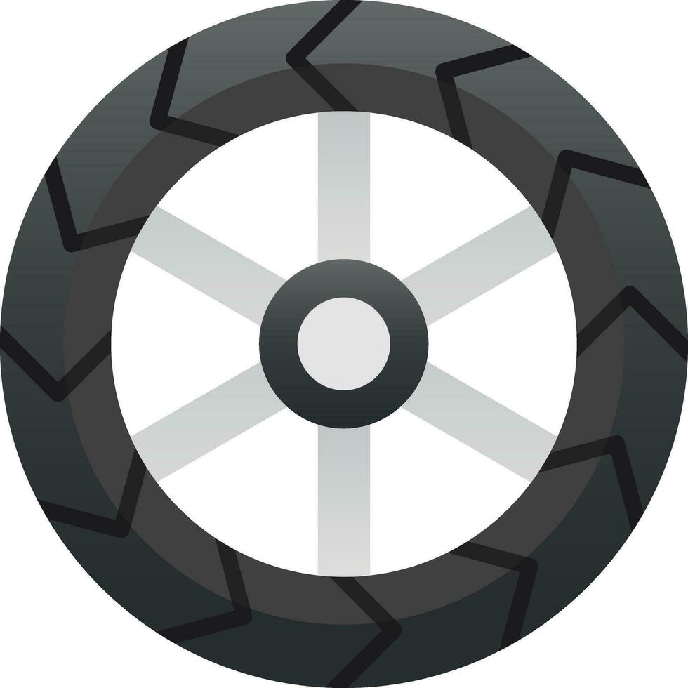 Wheels Vector Icon Design