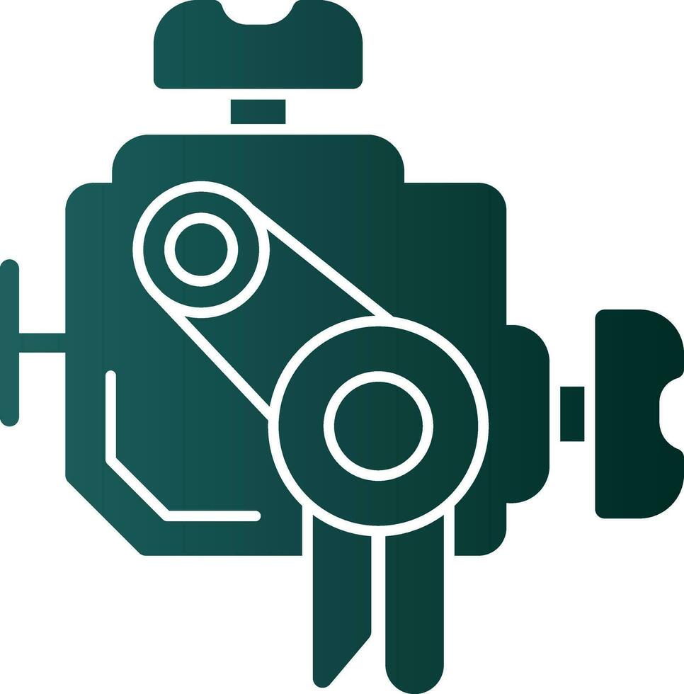 Engine Vector Icon Design