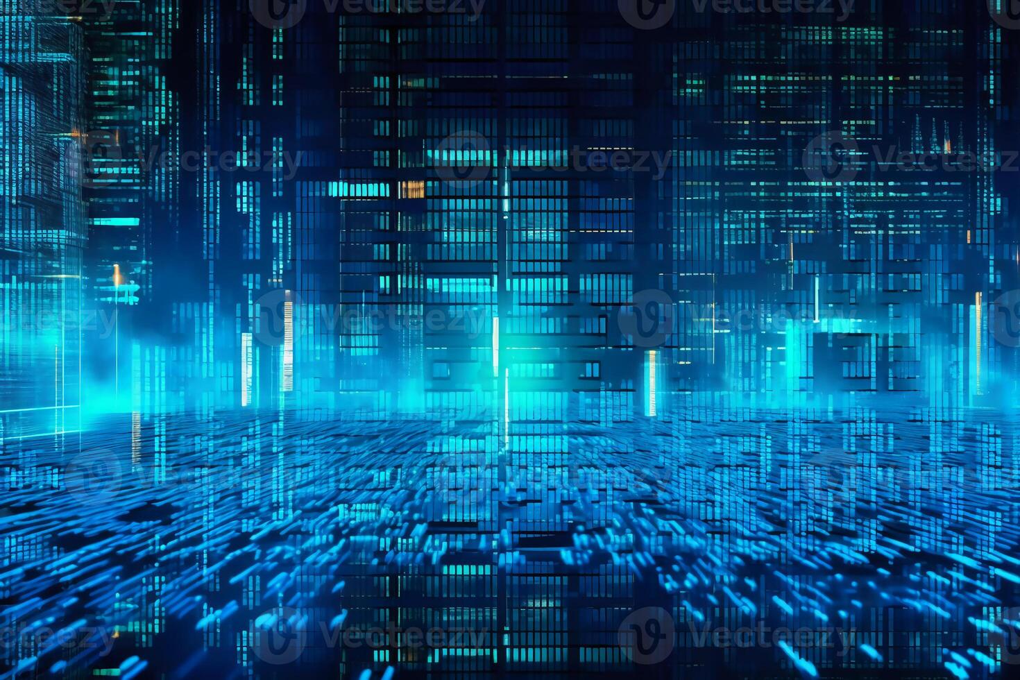 digital, techno, cyber, background. photo