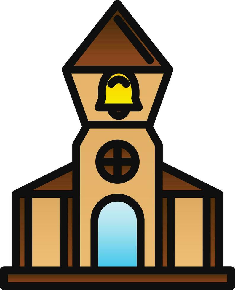 Belfry Vector Icon Design