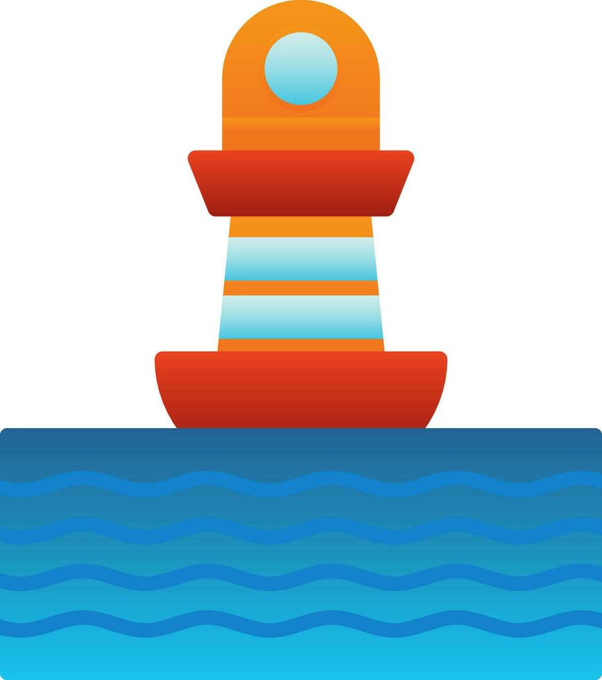 Buoy Vector Icon Design
