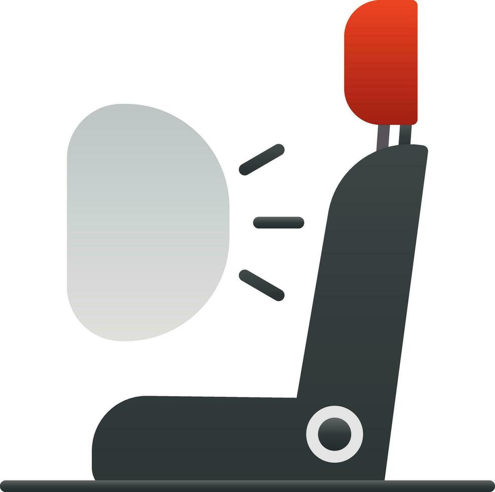 Airbag Vector Icon Design