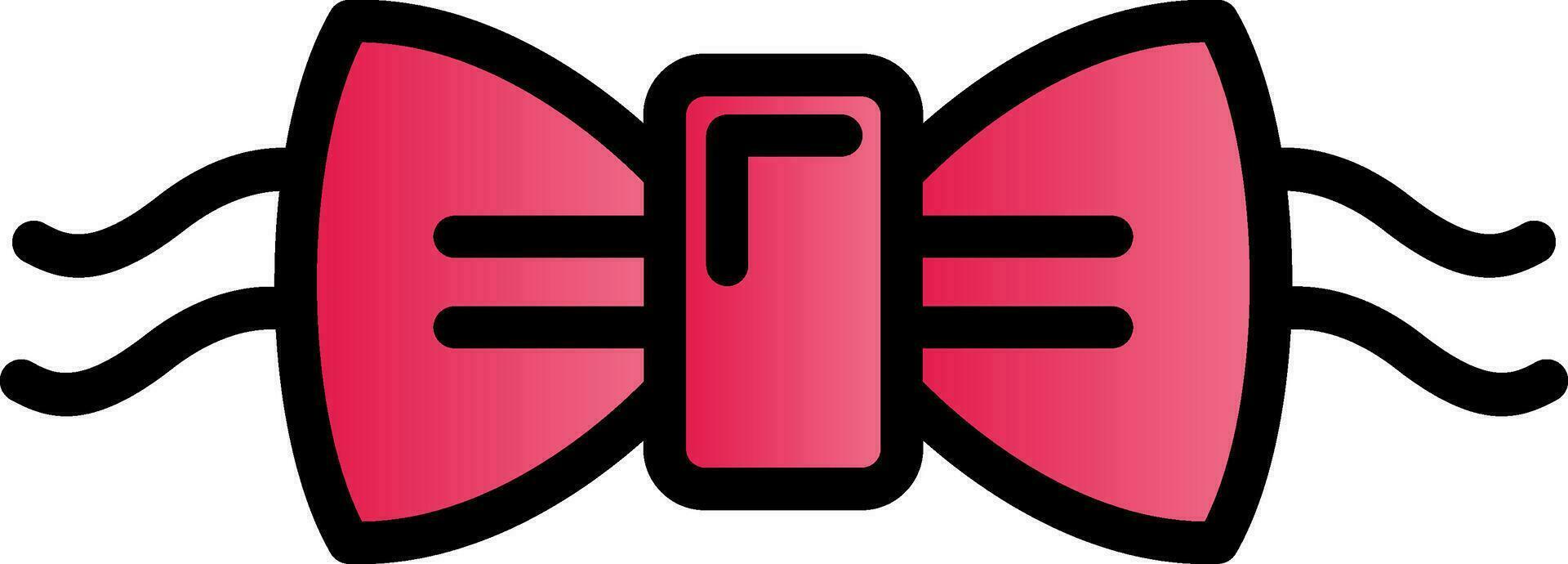 Bow tie Vector Icon Design