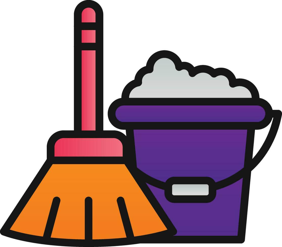 Cleaning Vector Icon Design