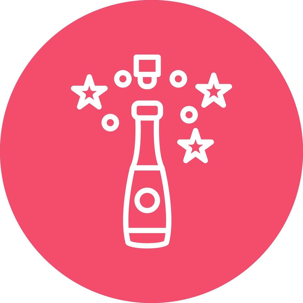 Champagne Vector Icon Design