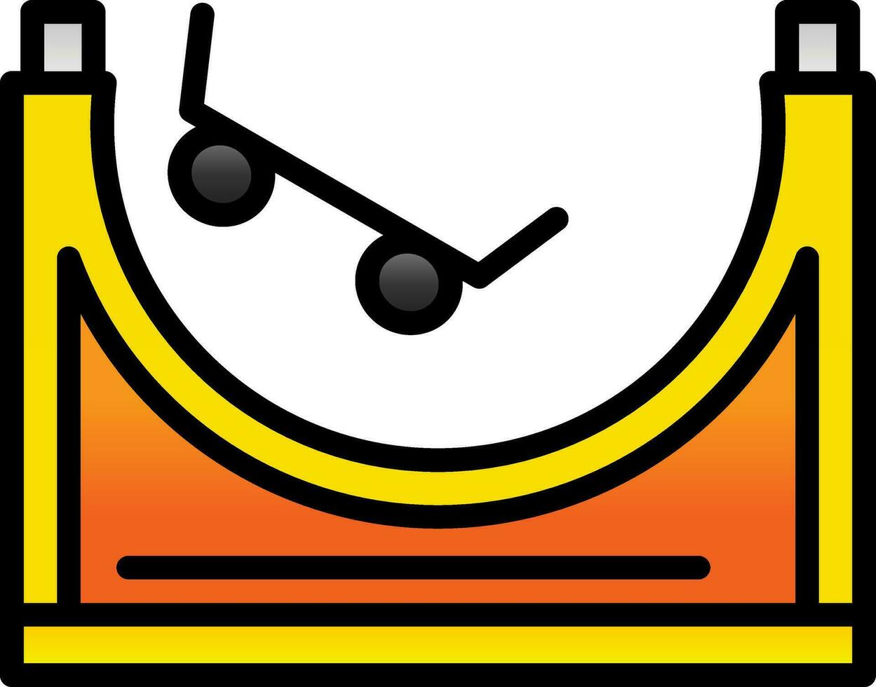 Skate park Vector Icon Design