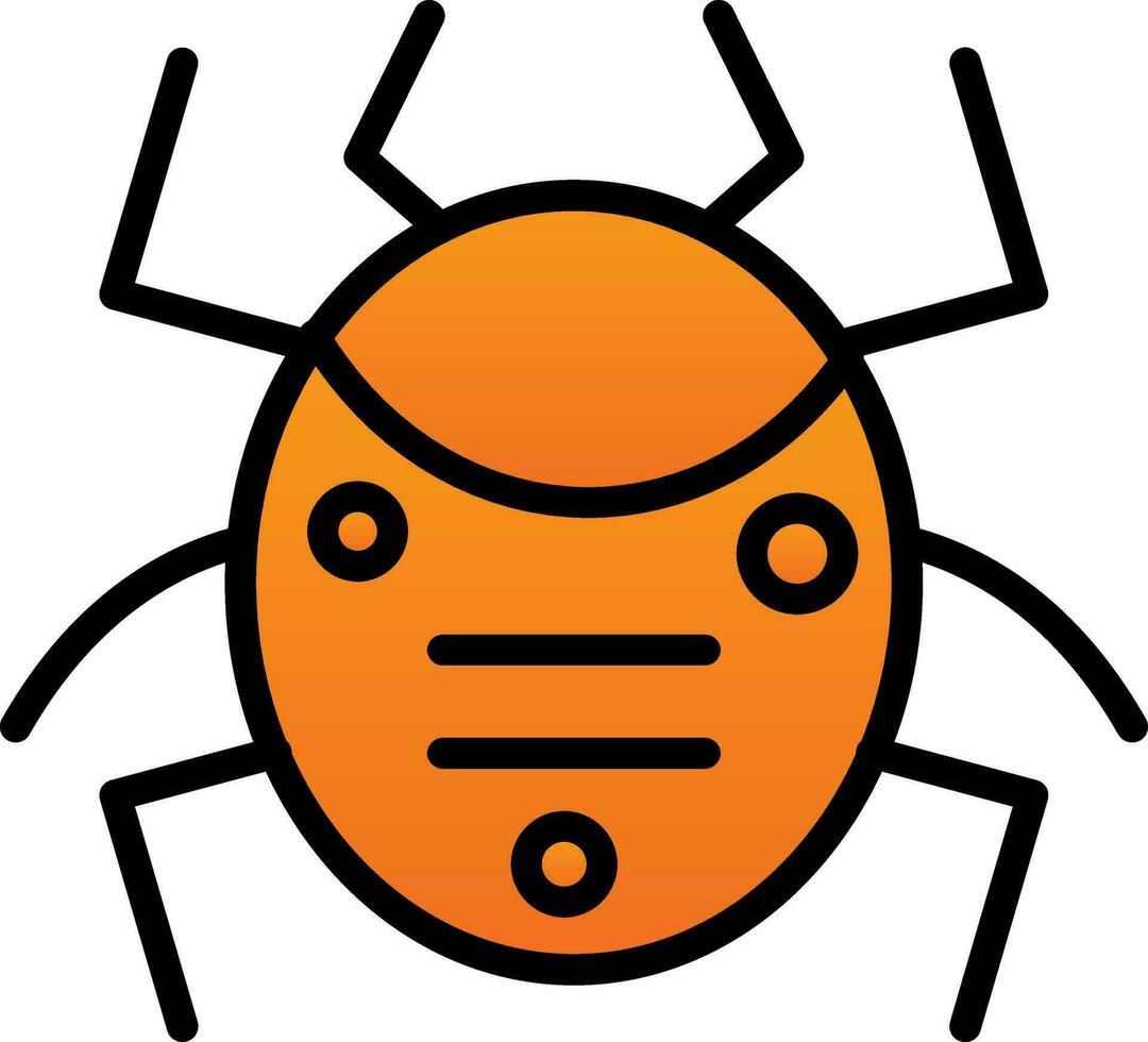 Bug Vector Icon Design