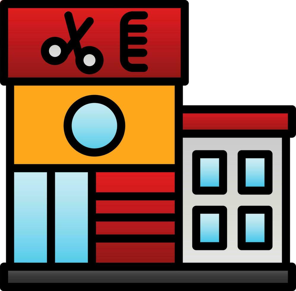 Beauty salon Vector Icon Design