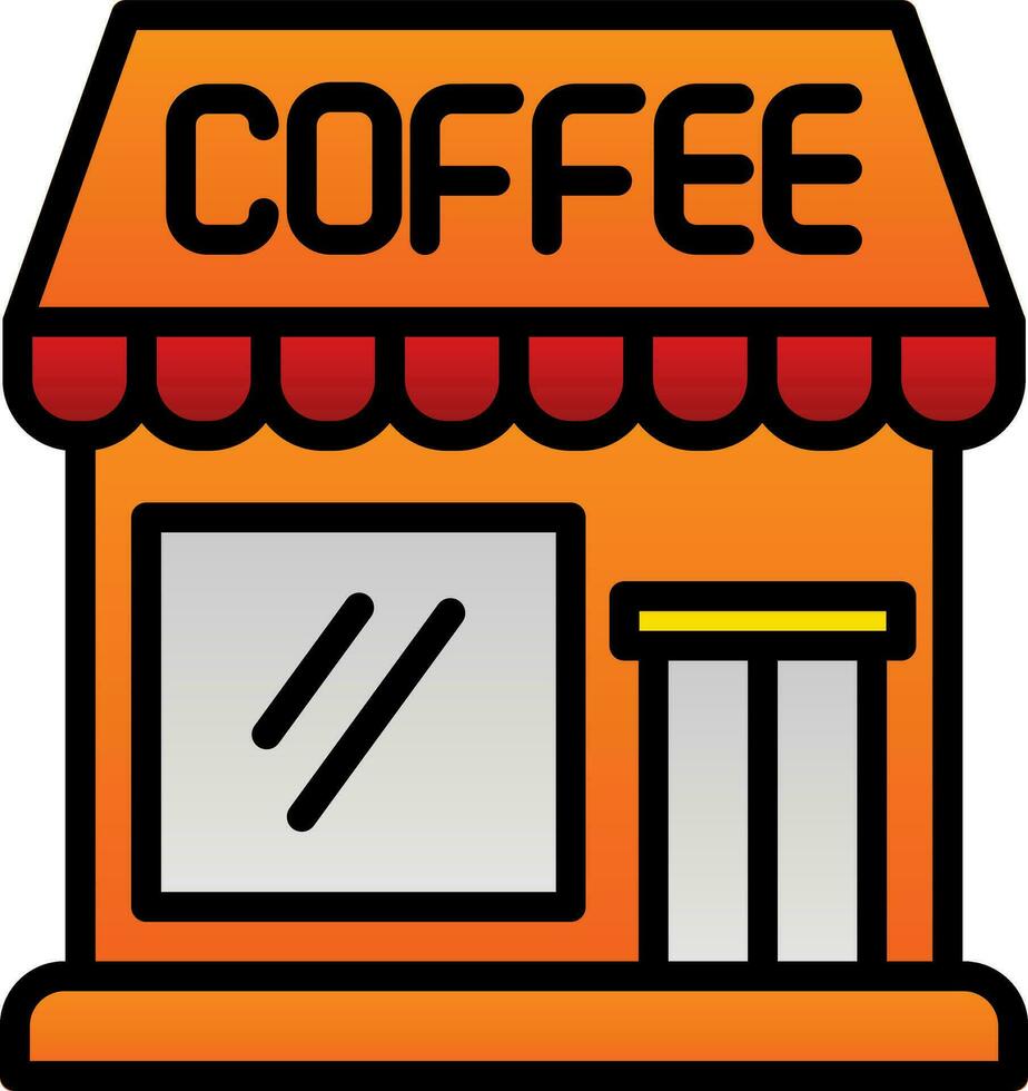 café casa vector icono diseño