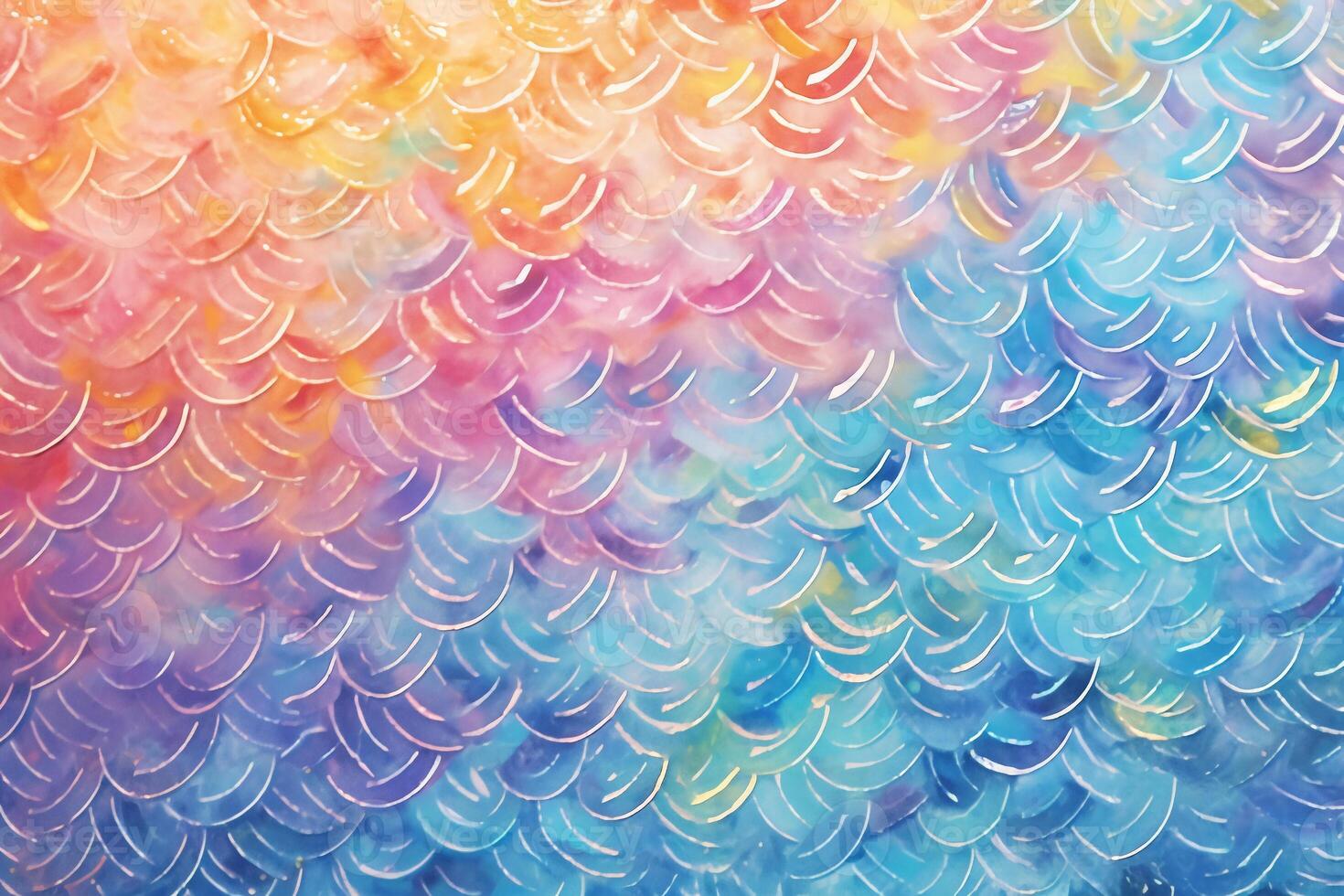 Water texture, mermaid tail texture, glittery, glitter, pearl tints, sun glare, texture pastel background. photo