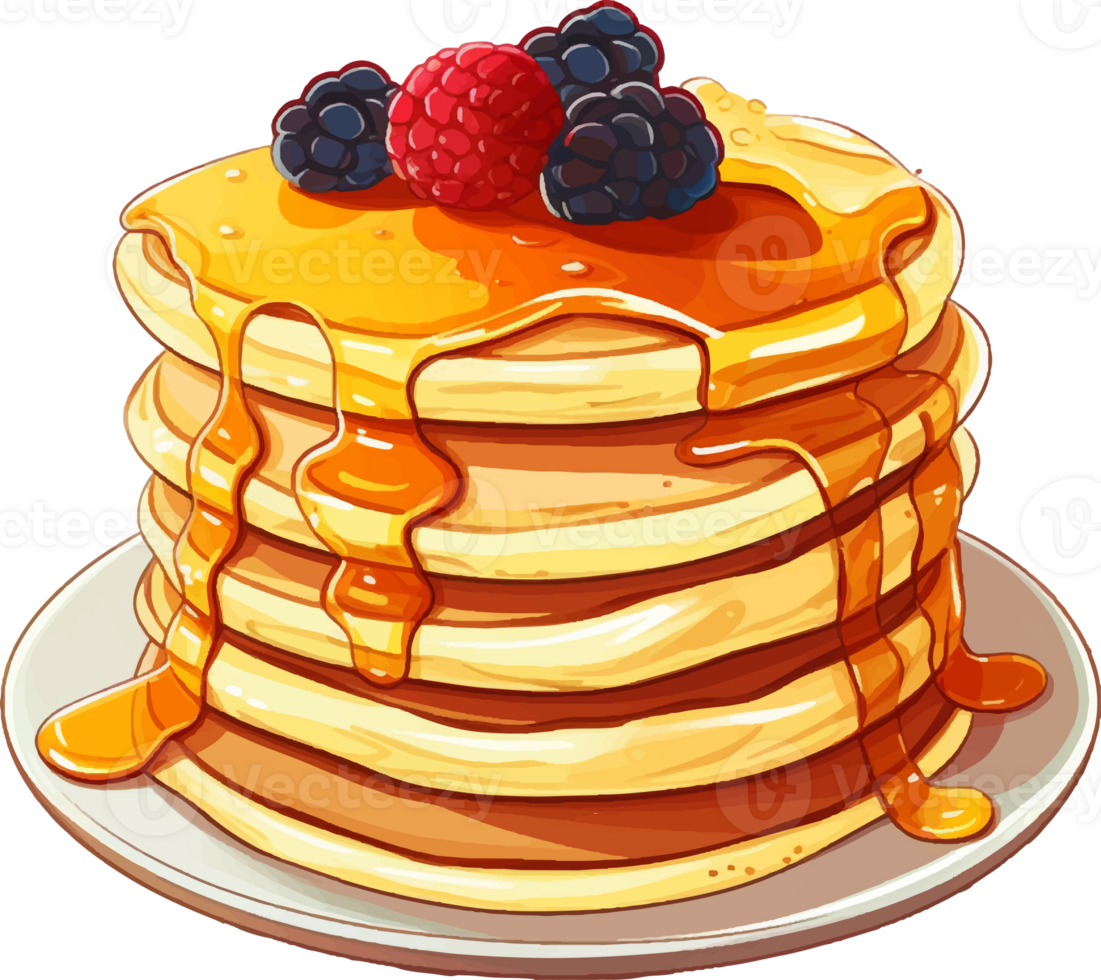 Pancake dessert bakery ai generate png