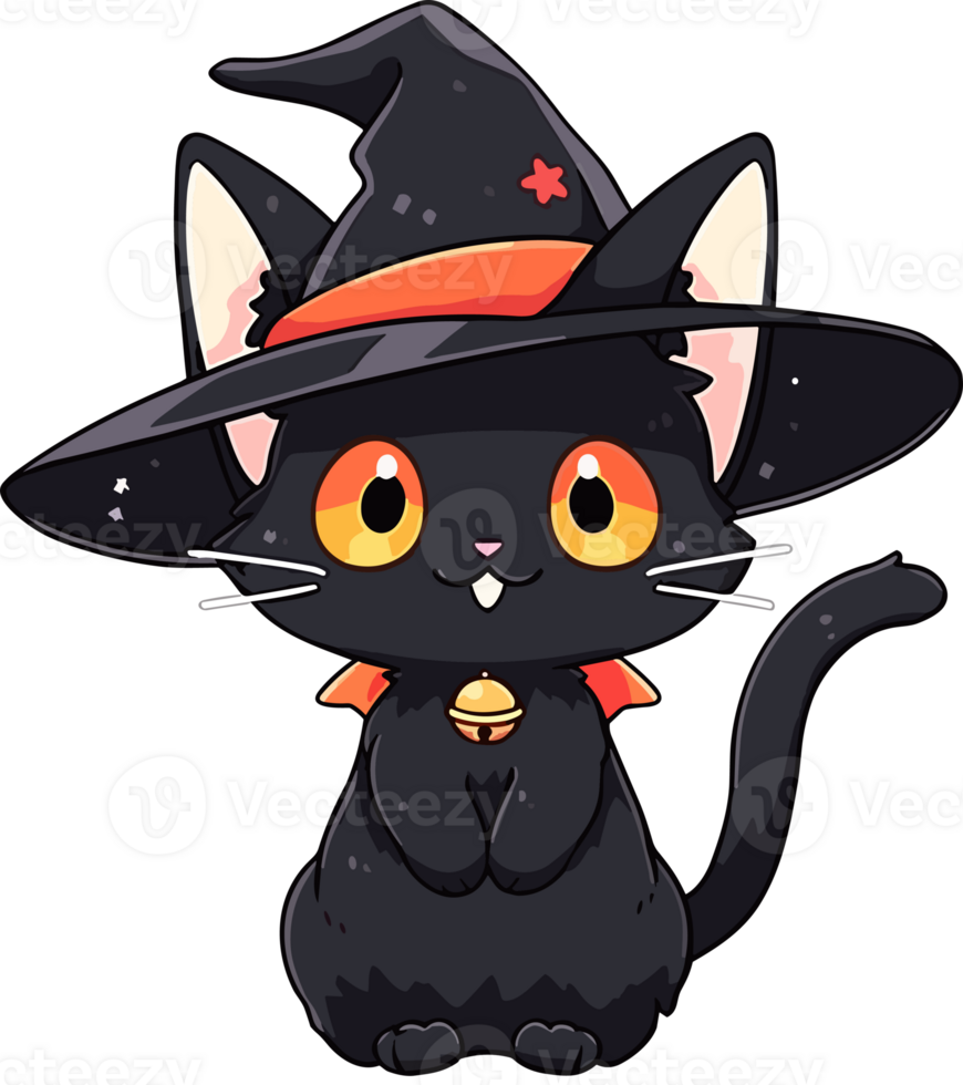 cartoon cat cute ai generate png