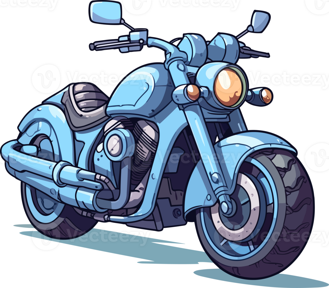desenho animado animê moto ai gerar 25220157 PNG