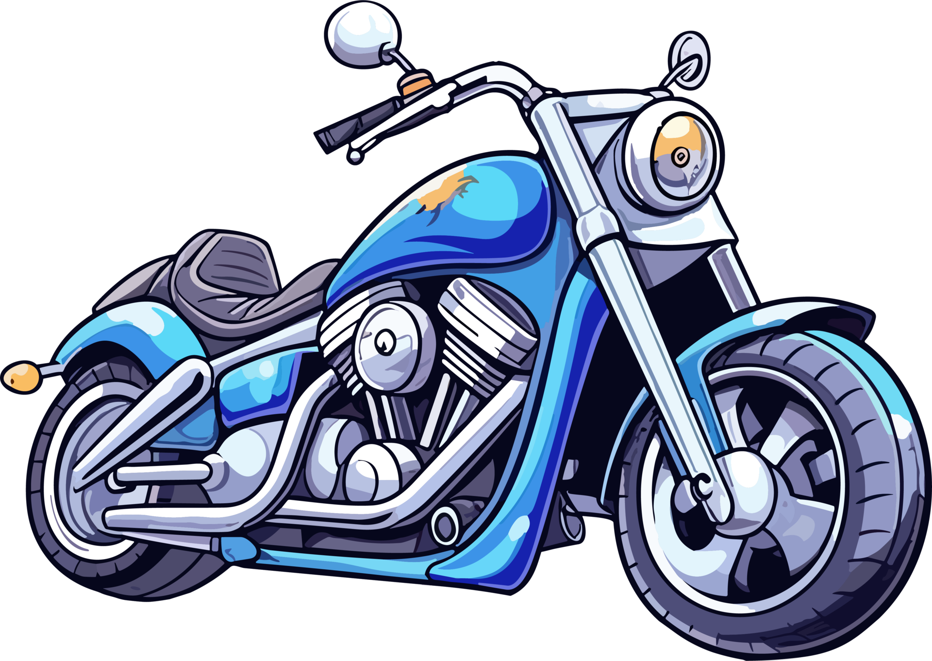 Desenhos De Moto Para Adesivo - Free Transparent PNG Clipart Images Download