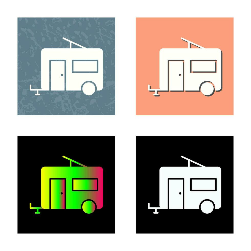 Trailer Vector Icon