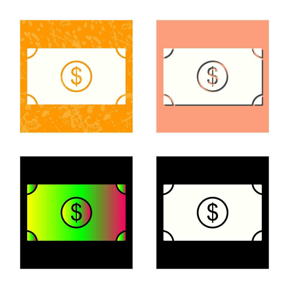 Unique Dollar Vector Icon