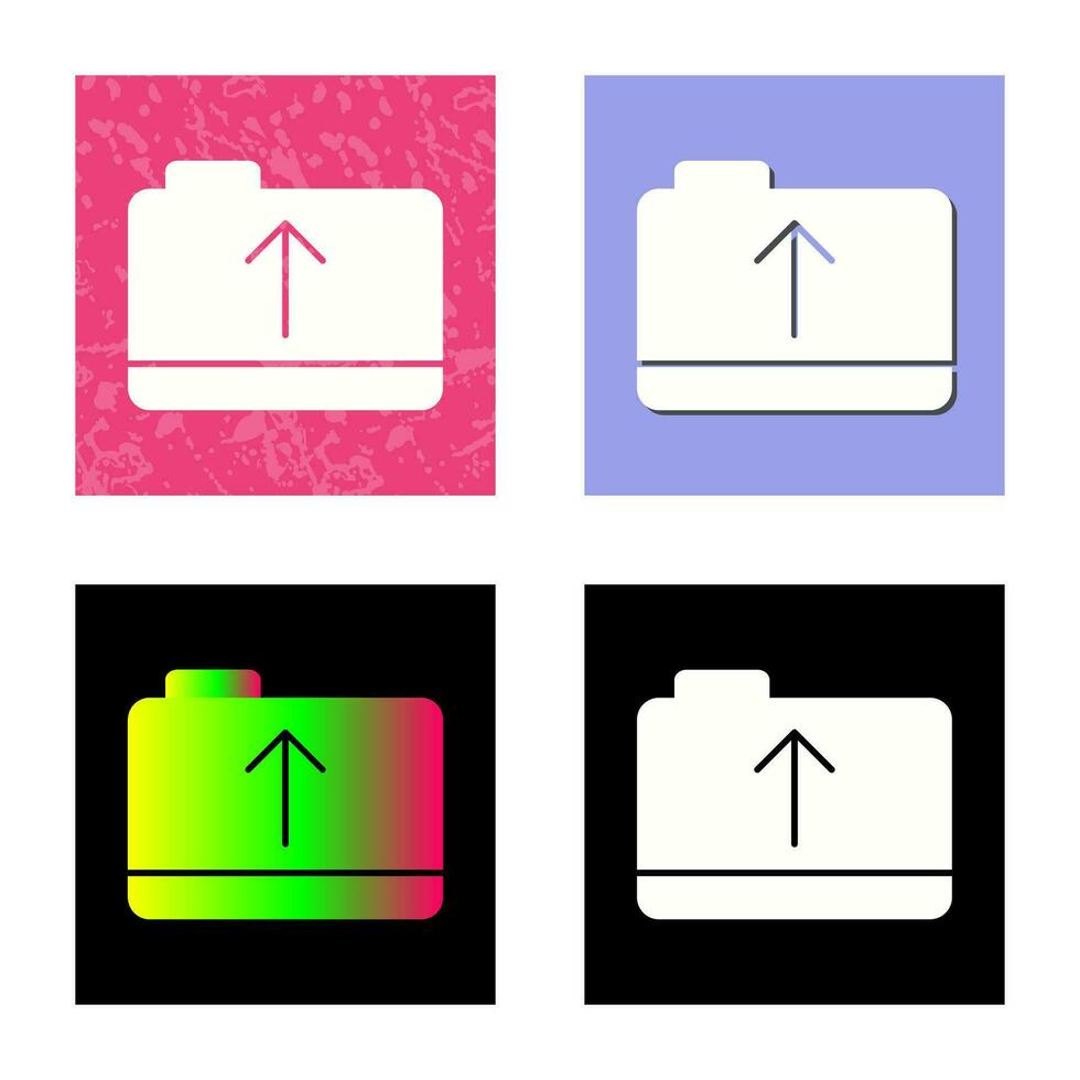 Unique Folder Vector Icon