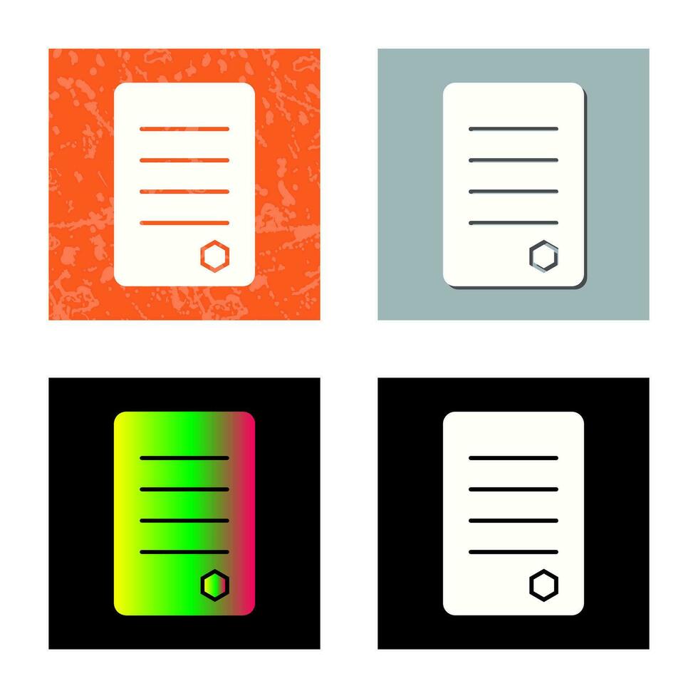 Unique Reports Vector Icon