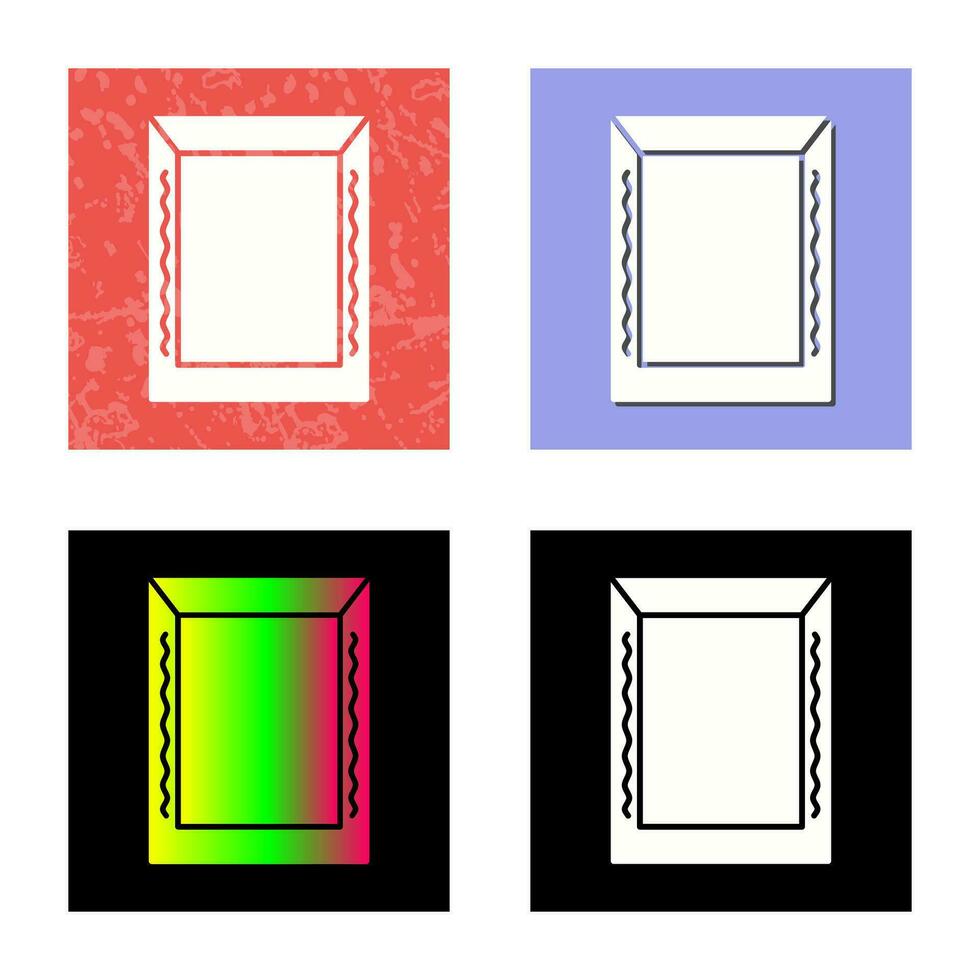 Unique Frame Vector Icon