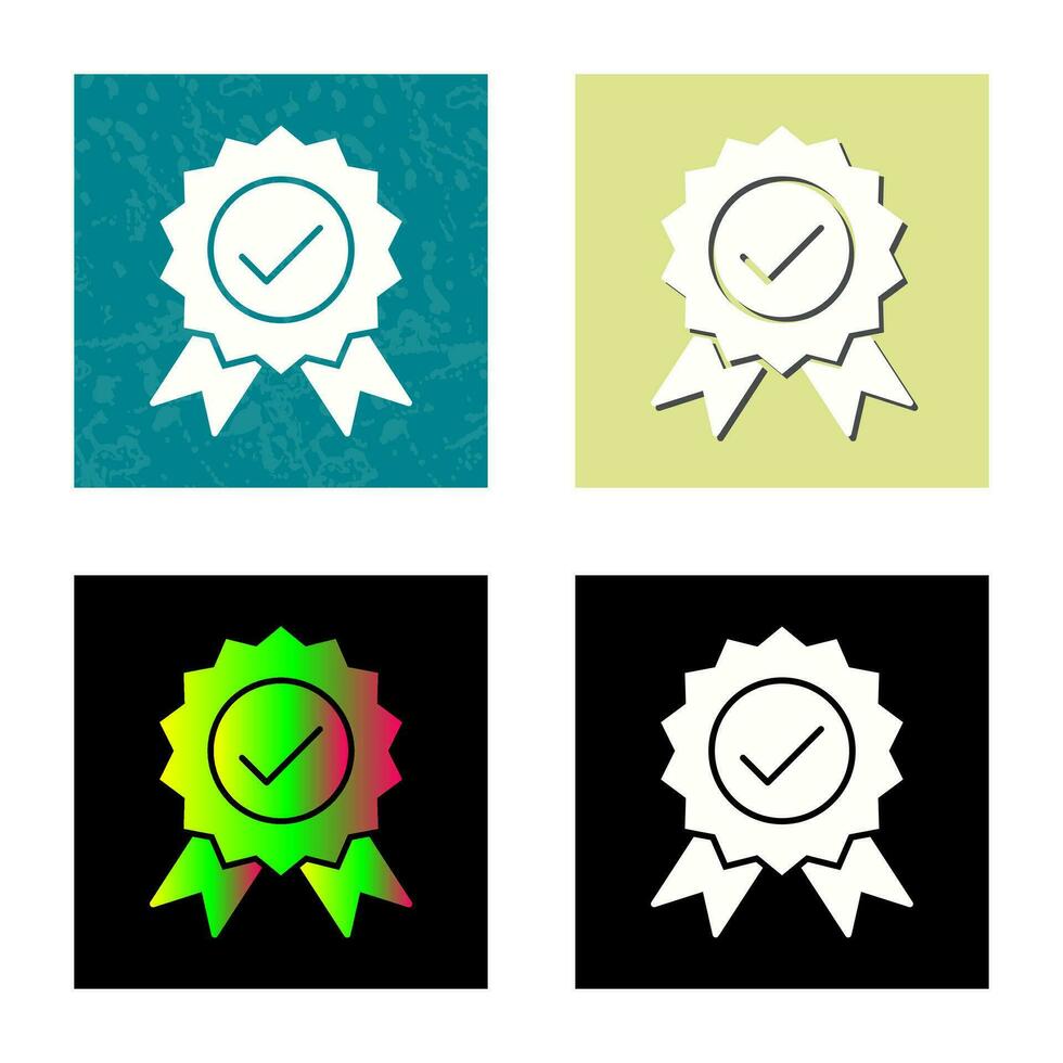 Unique Quality Control Vector Icon