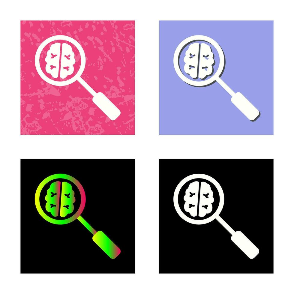 Unique Intelligent Search Vector Icon