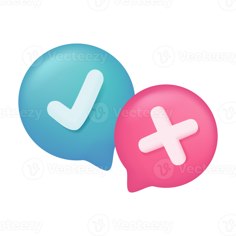 3d text box. Speech bubble dialog dialogue. questions and answers png