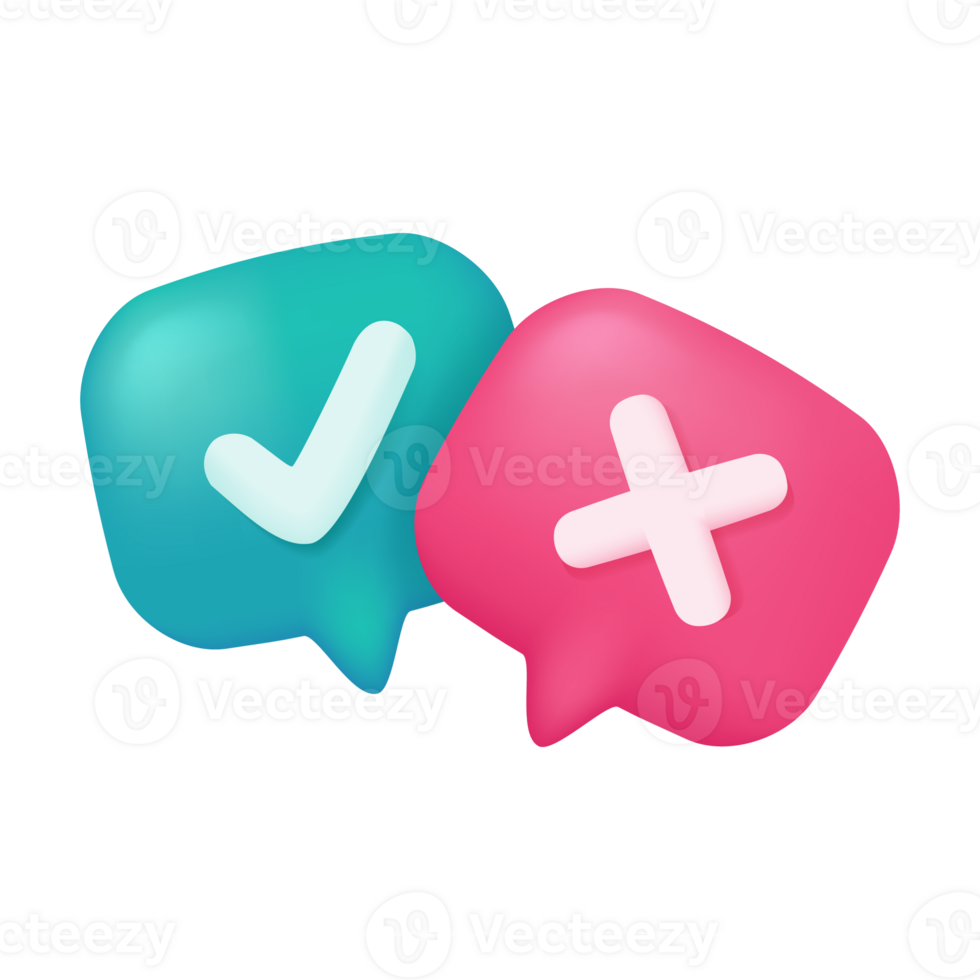 3d text box. Speech bubble dialog dialogue. questions and answers png