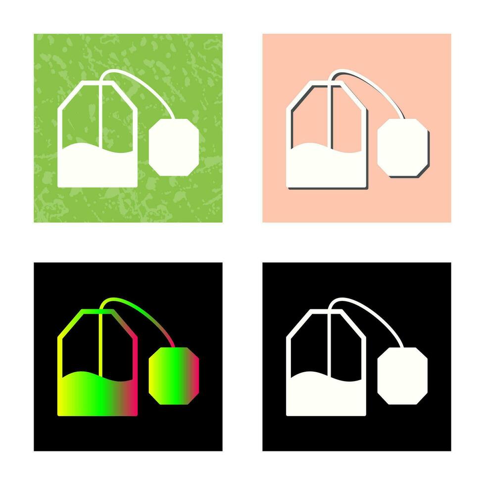 Tea Bag Vector Icon