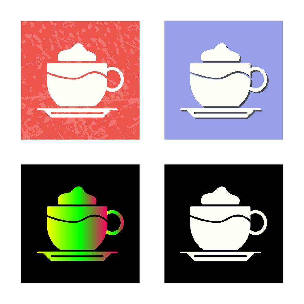 Latte Vector Icon