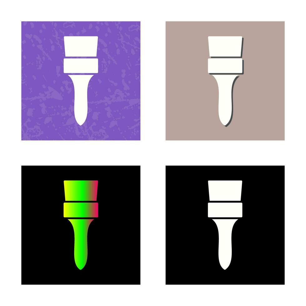 Unique Brush Vector Icon