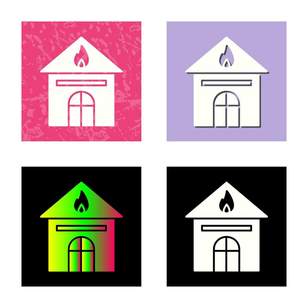 Unique Fire Brigade Vector Icon