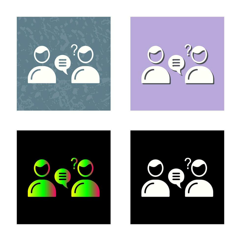 Unique Consulting Services Vector Icon