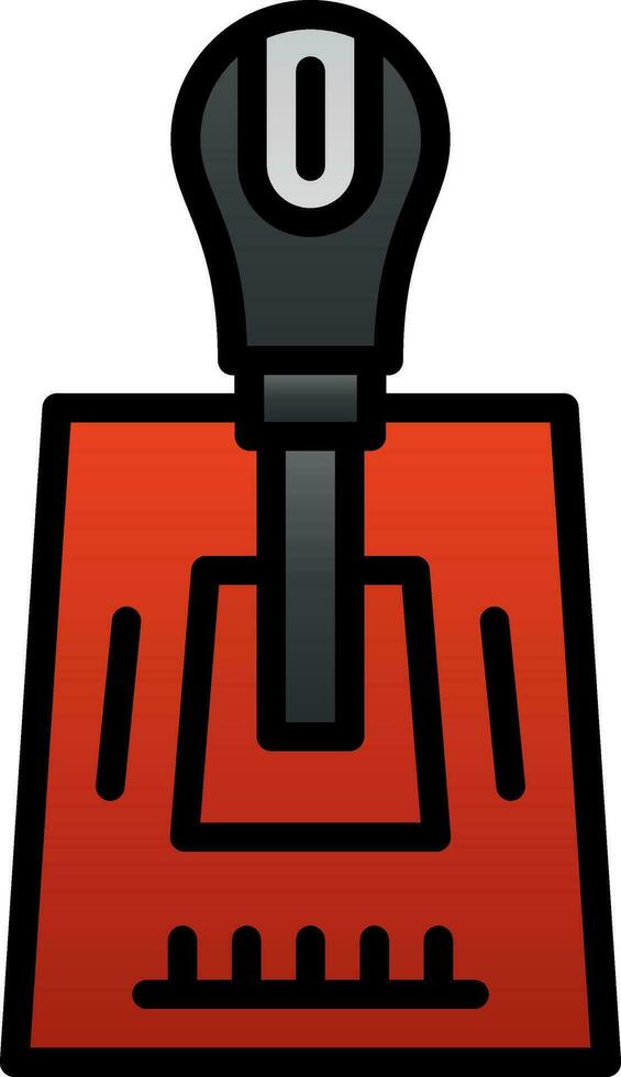 Gearshift Vector Icon Design