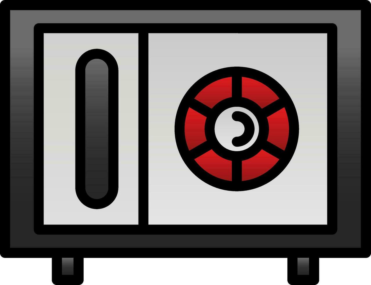 Safebox Vector Icon Design