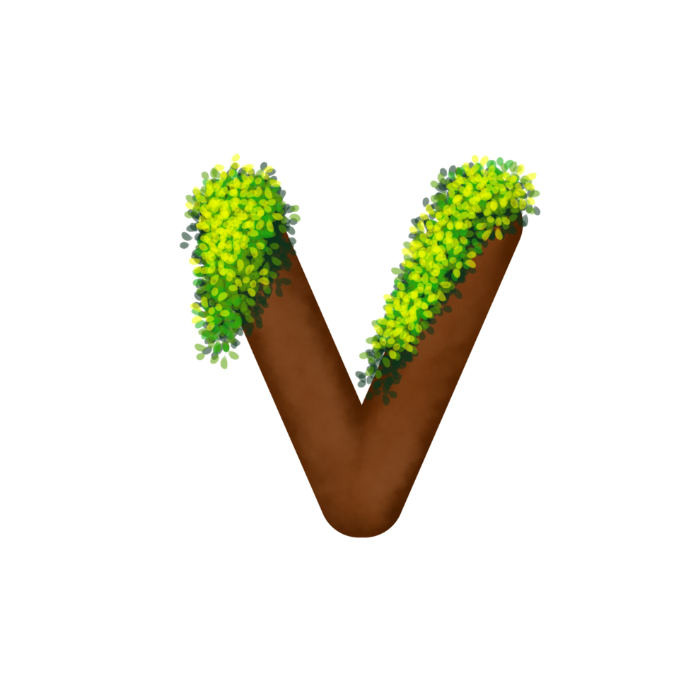 Letter with grass above it 25222392 PNG