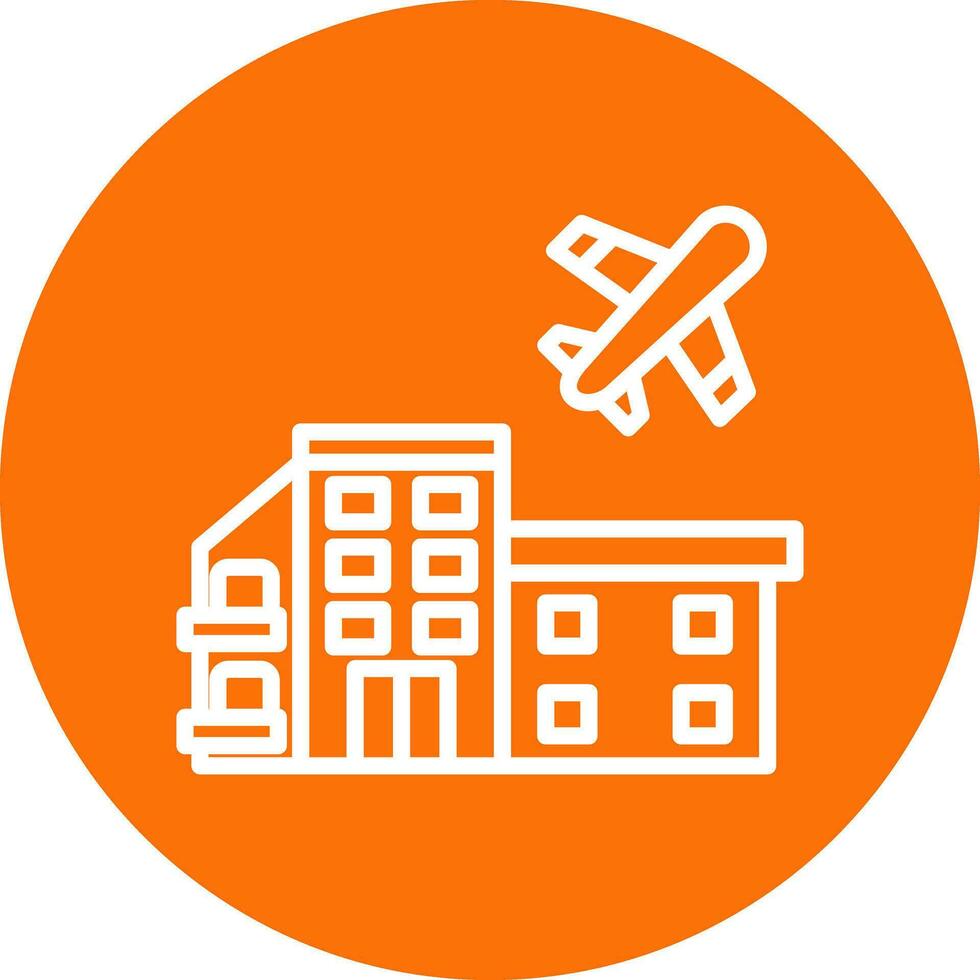 Airport Vector Icon Design