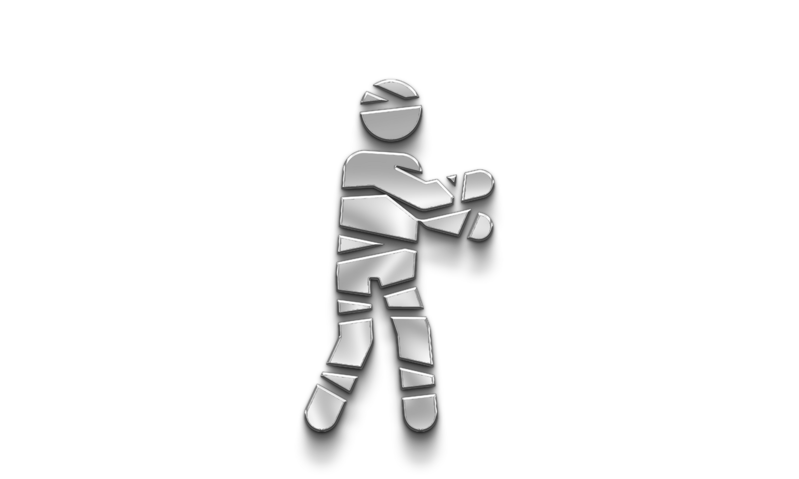 Mummy Silver Icon PNG