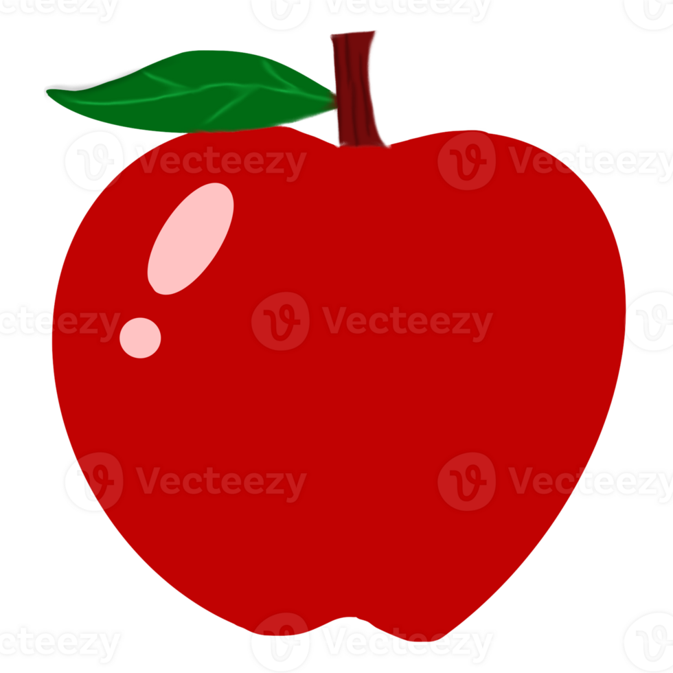 This is red apple png